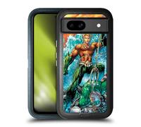 Head Case Designs Officially Licensed Justice League DC Comics New 52#4 Aquaman Comic Book Cover Ultra-Armoured Shockproof Case [Military Grade Protection] Compatible With Google Pixel 8a