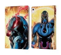 Head Case Designs Officially Licensed Justice League DC Comics New 52#6 Cover Darkseid Comic Art Leather Wallet Case Compatible With Apple iPad Air 13 2024/2025