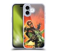 Head Case Designs Officially Licensed Justice League DC Comics New 52 Vol. 1 Green Arrow Comic Art Gel Case [Military Grade Protection] Compatible with Apple iPhone 16 and Compatible with MagSafe