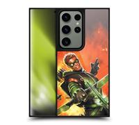 Head Case Designs Officially Licensed Justice League DC Comics New 52 Vol. 1 Green Arrow Comic Art Gel Armour Case [Military Grade Protection] Compatible With Samsung Galaxy S24 Ultra 5G