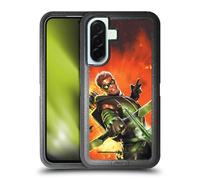 Head Case Designs Officially Licensed Justice League DC Comics New 52 Vol. 1 Green Arrow Comic Art Ultra-Armoured Shockproof Case [Military Grade Protection] Compatible With Samsung Galaxy A36 5G