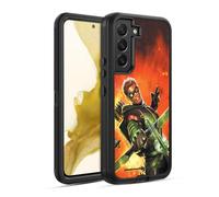 Head Case Designs Officially Licensed Justice League DC Comics New 52 Vol. 1 Green Arrow Comic Art Ultra-Armoured Shockproof Case [Military Grade Protection] Compatible With Samsung Galaxy S22 5G