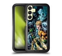 Head Case Designs Officially Licensed Justice League DC Comics New 52 Vol 7#1 Aquaman Comic Book Cover Ultra-Armoured Shockproof Case [Military Grade Protection] Compatible With Samsung Galaxy A25 5G