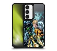 Head Case Designs Officially Licensed Justice League DC Comics New 52 Vol 7#1 Aquaman Comic Book Cover Gel Armour Case [Military Grade Protection] Compatible With Samsung Galaxy S24 5G