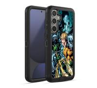 Head Case Designs Officially Licensed Justice League DC Comics New 52 Vol 7#1 Aquaman Comic Book Cover Ultra-Armoured Shockproof Case [Military Grade Protection] Compatible With Samsung Galaxy S24 FE