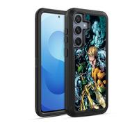 Head Case Designs Officially Licensed Justice League DC Comics New 52 Vol 7#1 Aquaman Comic Book Cover Ultra-Armoured Shockproof Case [Military Grade Protection] Compatible With Samsung Galaxy S25