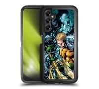 Head Case Designs Officially Licensed Justice League DC Comics New 52 Vol 7#1 Aquaman Comic Book Cover Ultra-Armoured Shockproof Case [Military Grade Protection] Compatible With Samsung Galaxy A05s