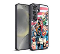 Head Case Designs Officially Licensed Justice League DC Comics Of America #1 Comic Book Covers Gel Armour Case [Military Grade Protection] Compatible With Samsung Galaxy S24 5G