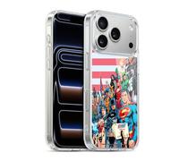 Head Case Designs Officially Licensed Justice League DC Comics Of America #1 Comic Book Covers Gel Case [Military Grade Protection] Compatible with Apple iPhone 17 Pro and Compatible with MagSafe