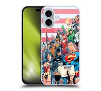 Head Case Designs Officially Licensed Justice League DC Comics Of America #1 Comic Book Covers Hard Back Case Compatible With Apple iPhone 16