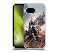 Head Case Designs Officially Licensed Justice League DC Comics Rebirth Trinity #1 Comic Book Covers Gel Case [Military Grade Protection] Compatible With Google Pixel 9A