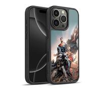 Head Case Designs Officially Licensed Justice League DC Comics Rebirth Trinity #1 Comic Book Covers Gel Armour Case [Military Grade Protection] Compatible With Apple iPhone 16 Pro