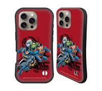 Head Case Designs Officially Licensed Justice League DC Comics Red Supreme Team Hybrid Case Compatible With Apple iPhone 16 Pro