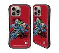 Head Case Designs Officially Licensed Justice League DC Comics Red Supreme Team Hybrid Case Compatible With Apple iPhone 16 Pro Max