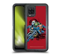 Head Case Designs Officially Licensed Justice League DC Comics Red Supreme Team Ultra-Armoured Shockproof Case [Military Grade Protection] Compatible With Samsung Galaxy A12 (2020)