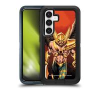 Head Case Designs Officially Licensed Justice League DC Comics Savage Hawkman Comic Art Ultra-Armoured Shockproof Case [Military Grade Protection] Compatible With Samsung Galaxy S24 5G
