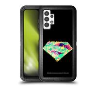 Head Case Designs Officially Licensed Justice League DC Comics Superman Dark Electric Pop Icons Ultra-Armoured Shockproof Case [Military Grade Protection] Compatible With Samsung Galaxy A13 (2022)