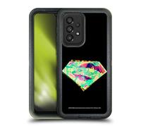 Head Case Designs Officially Licensed Justice League DC Comics Superman Dark Electric Pop Icons Ultra-Armoured Shockproof Case [Military Grade Protection] Compatible With Galaxy A33 5G (2022)