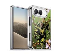 Head Case Designs Officially Licensed Justice League DC Comics Swamp Thing #0 Dark Comic Art Gel Case [Military Grade Protection] Compatible with Apple iPhone Duo and Compatible with MagSafe