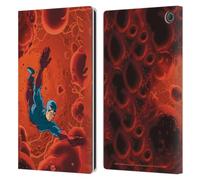Head Case Designs Officially Licensed Justice League DC Comics The Atom Other Members Comic Art Leather Wallet Case Compatible With Amazon Fire Max 11 2023