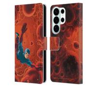 Head Case Designs Officially Licensed Justice League DC Comics The Atom Other Members Comic Art Leather Wallet Case Compatible With Samsung Galaxy S26 Ultra