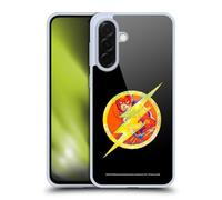 Head Case Designs Officially Licensed Justice League DC Comics The Flash Dark Electric Pop Icons Gel Case [Military Grade Protection] Compatible With Samsung Galaxy A36 5G