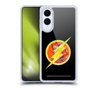 Head Case Designs Officially Licensed Justice League DC Comics The Flash Dark Electric Pop Icons Gel Case [Military Grade Protection] Compatible With Samsung Galaxy S25 Edge