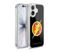 Head Case Designs Officially Licensed Justice League DC Comics The Flash Dark Electric Pop Icons Gel Case [Military Grade Protection] Compatible with Apple iPhone 17 and Compatible with MagSafe