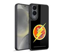 Head Case Designs Officially Licensed Justice League DC Comics The Flash Dark Electric Pop Icons Gel Armour Case [Military Grade Protection] Compatible With Samsung Galaxy S25 Edge
