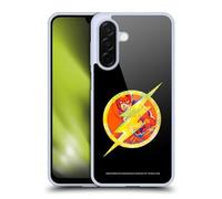 Head Case Designs Officially Licensed Justice League DC Comics The Flash Dark Electric Pop Icons Gel Case [Military Grade Protection] Compatible With Samsung Galaxy A26 5G