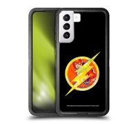 Head Case Designs Officially Licensed Justice League DC Comics The Flash Dark Electric Pop Icons Ultra-Armoured Shockproof Case [Military Grade Protection] Compatible With Samsung Galaxy S21+ 5G