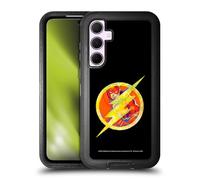 Head Case Designs Officially Licensed Justice League DC Comics The Flash Dark Electric Pop Icons Ultra-Armoured Shockproof Case [Military Grade Protection] Compatible With Samsung Galaxy A35 5G