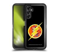 Head Case Designs Officially Licensed Justice League DC Comics The Flash Dark Electric Pop Icons Ultra-Armoured Shockproof Case [Military Grade Protection] Compatible With Samsung Galaxy A05s