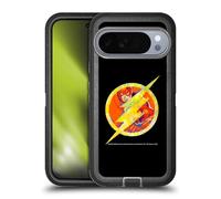 Head Case Designs Officially Licensed Justice League DC Comics The Flash Dark Electric Pop Icons Ultra-Armoured Shockproof Case [Military Grade Protection] Compatible With Google Pixel 10 Pro XL