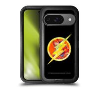 Head Case Designs Officially Licensed Justice League DC Comics The Flash Dark Electric Pop Icons Ultra-Armoured Shockproof Case [Military Grade Protection] Compatible With Google Pixel 9 / Pixel 9 Pro