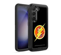 Head Case Designs Officially Licensed Justice League DC Comics The Flash Dark Electric Pop Icons Ultra-Armoured Shockproof Case [Military Grade Protection] Compatible With Samsung Galaxy S23 5G