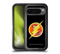 Head Case Designs Officially Licensed Justice League DC Comics The Flash Dark Electric Pop Icons Ultra-Armoured Shockproof Case [Military Grade Protection] Compatible With Google Pixel 9 Pro XL