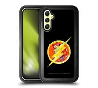 Head Case Designs Officially Licensed Justice League DC Comics The Flash Dark Electric Pop Icons Ultra-Armoured Shockproof Case [Military Grade Protection] Compatible With Samsung Galaxy A34 5G
