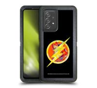 Head Case Designs Officially Licensed Justice League DC Comics The Flash Dark Electric Pop Icons Ultra-Armoured Shockproof Case [Military Grade] Compatible With Galaxy A52 / A52s / 5G (2021)