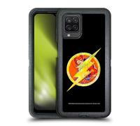 Head Case Designs Officially Licensed Justice League DC Comics The Flash Dark Electric Pop Icons Ultra-Armoured Shockproof Case [Military Grade Protection] Compatible With Samsung Galaxy A12 (2020)
