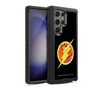 Head Case Designs Officially Licensed Justice League DC Comics The Flash Dark Electric Pop Icons Ultra-Armoured Shockproof Case [Military Grade Protection] Compatible With Samsung Galaxy S23 Ultra 5G