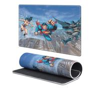 Head Case Designs Officially Licensed Justice League DC Comics Trinity Comic Book Covers 9.84 x 11.81 x 0.12 inches (250 x 300 mm) - S Gaming Office Desk PC Keyboard Mouse Mat Pad