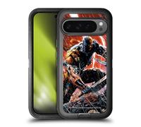 Head Case Designs Officially Licensed Justice League DC Comics Vol. 1 Gods Of War Deathstroke Comic Art Ultra-Armoured Shockproof Case [Military Grade Protection] Compatible With Google Pixel 9 Pro XL