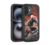 Head Case Designs Officially Licensed Justice League DC Comics Vol. 1 Gods Of War Deathstroke Comic Art Ultra-Armoured Shockproof Case [Military Grade Protection] Compatible With Apple iPhone 16