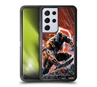Head Case Designs Officially Licensed Justice League DC Comics Vol. 1 Gods Of War Deathstroke Comic Art Ultra-Armoured Shockproof Case [Military Grade] Compatible With Samsung Galaxy S21 Ultra 5G