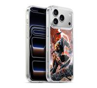 Head Case Designs Officially Licensed Justice League DC Comics Vol. 1 Gods Of War Deathstroke Comic Art Gel Case [Military Grade] Compatible with Apple iPhone 17 Pro Max and Compatible with MagSafe
