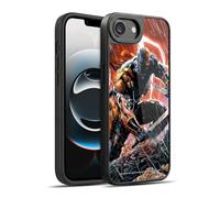 Head Case Designs Officially Licensed Justice League DC Comics Vol. 1 Gods Of War Deathstroke Comic Art Gel Armour Case [Military Grade Protection] Compatible With Apple iPhone 16e / iPhone 17e