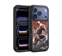Head Case Designs Officially Licensed Justice League DC Comics Vol. 1 Gods Of War Deathstroke Comic Art Ultra-Armoured Shockproof Case [Military Grade] Compatible With Apple iPhone 17 Pro Max