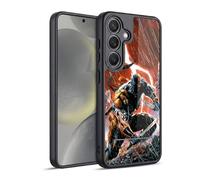 Head Case Designs Officially Licensed Justice League DC Comics Vol. 1 Gods Of War Deathstroke Comic Art Gel Armour Case [Military Grade Protection] Compatible With Samsung Galaxy S24 5G