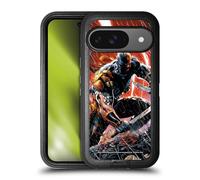 Head Case Designs Officially Licensed Justice League DC Comics Vol. 1 Gods Of War Deathstroke Comic Art Ultra-Armoured Shockproof Case [Military Grade] Compatible With Google Pixel 9 / Pixel 9 Pro